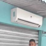 Mais um ar-condicionado instalado com sucesso