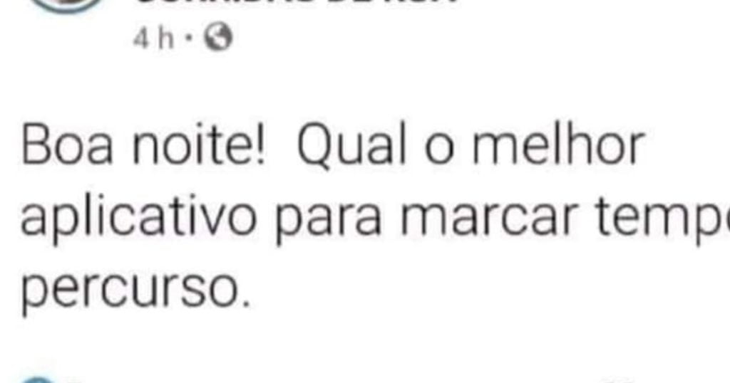 Melhor aplicativo para marcar tempo e percurso