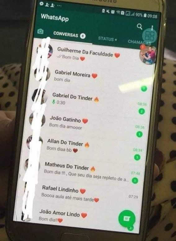 O celular das Mulheres são assim