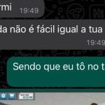 Pensa que é fácil?