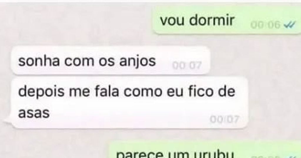 Quando você parece um Urubu Quando você parece um Urubu