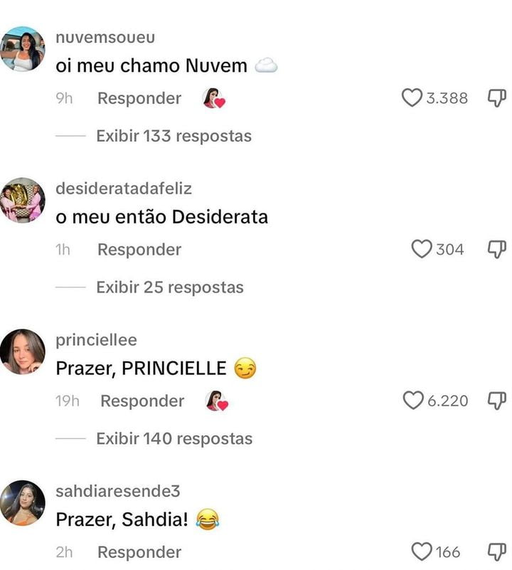 Ter nome que ninguém tem Ter nome que ninguém tem