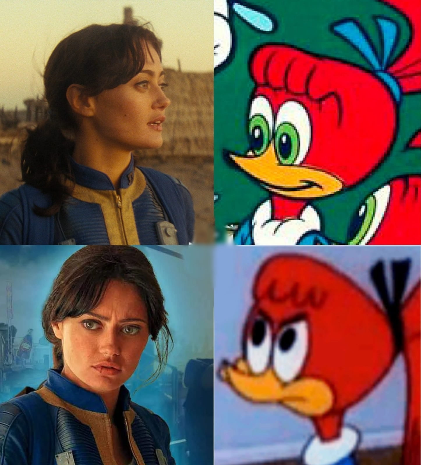 A Winnie Pica-Pau existem