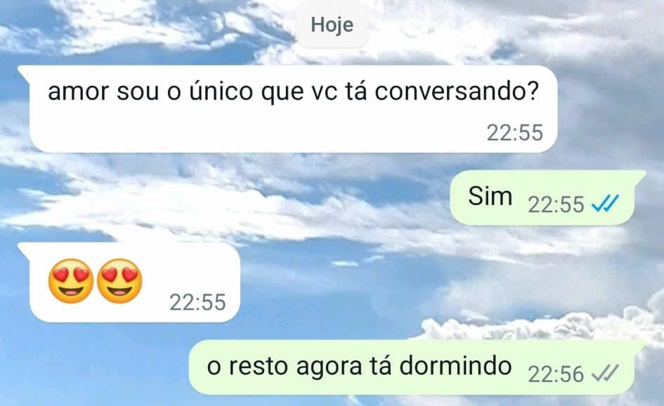 A sinceridade as vezes é demais
