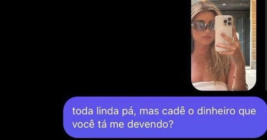 Cantada do dinheiro que está me devendo