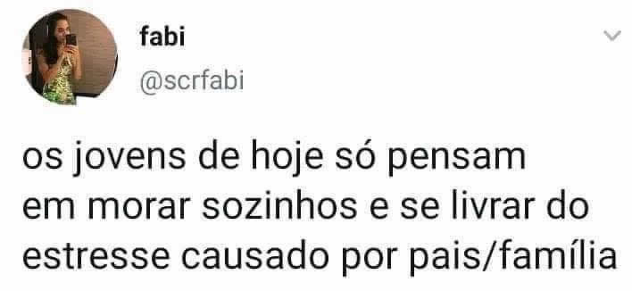 Dilema curioso que os jovens vivem hoje