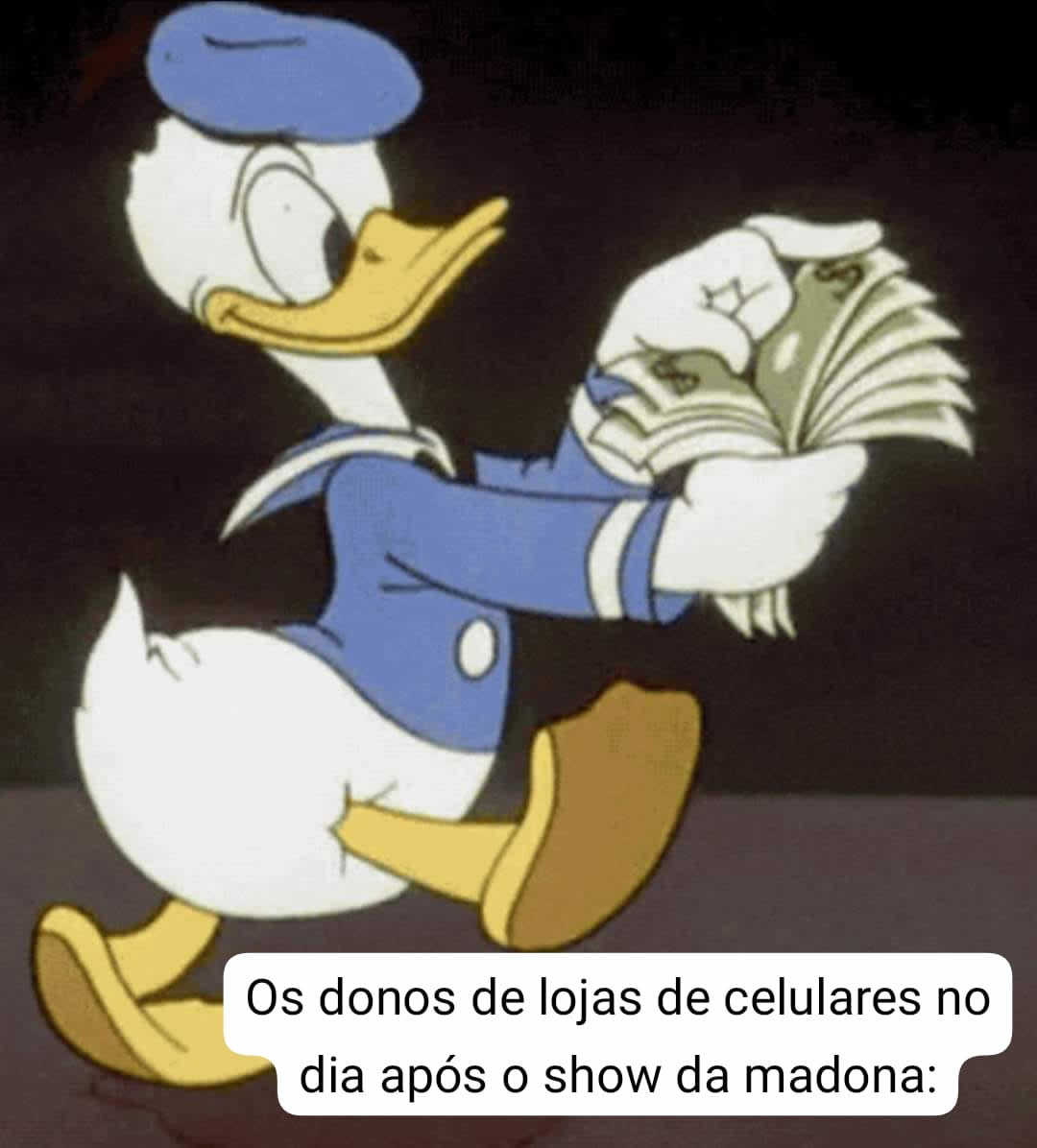 Donos de lojas de celulares depois do show da Madona Donos de lojas de celulares depois do show da Madona