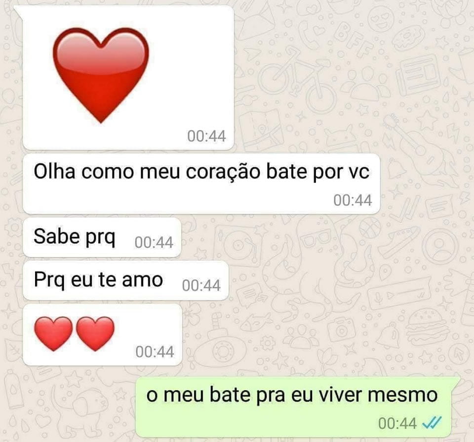 Motivo para o coração bate Motivo para o coração bate