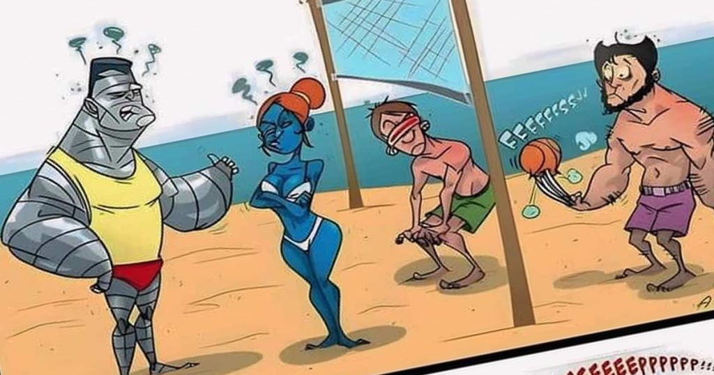 Não é fácil para o Wolverine Não é fácil para o Wolverine