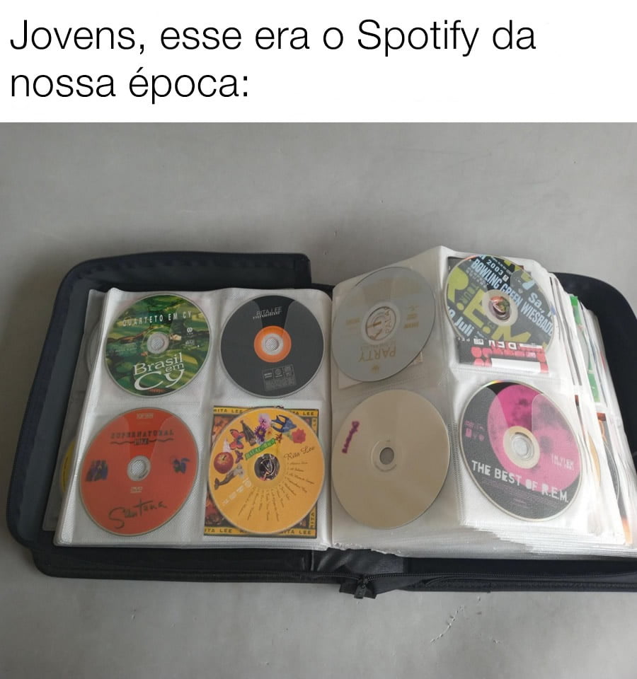 Spotify da minha época Spotify da minha época