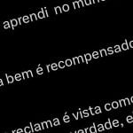 3 coisas que eu aprendi no mundo