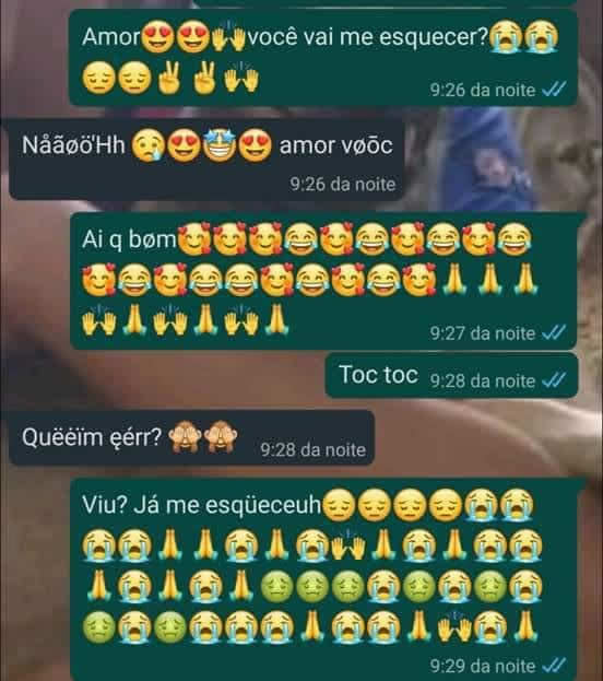 Amor você vai me esquecer?