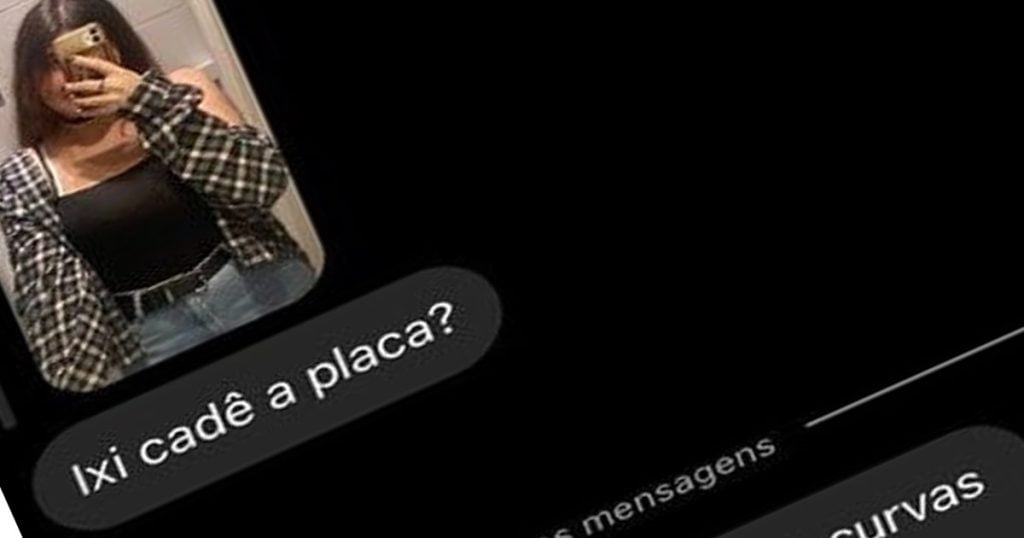 Cadê a placa?