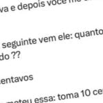 Moleque parcelou 30 centavos