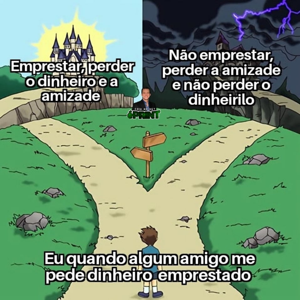 O dilema de empresta dinheiro para o amigo