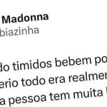 Quando um tímido bebem