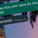 Quando você está com raiva do namorado