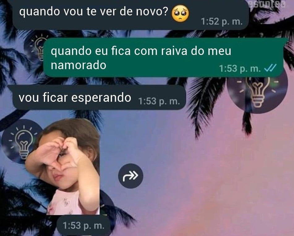 Quando você está com raiva do namorado Quando você está com raiva do namorado