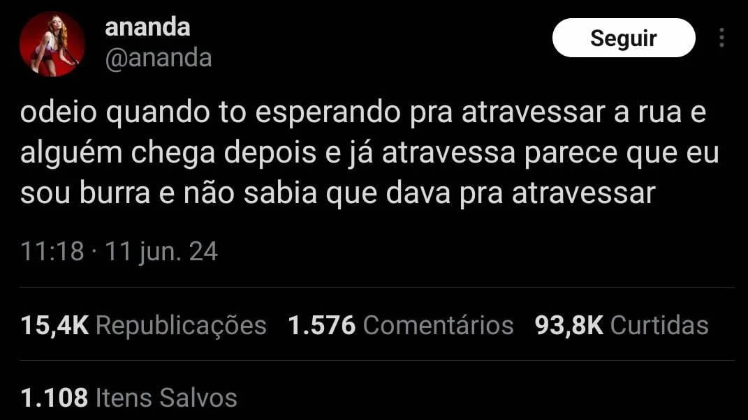 Um ódio que muita gente tem