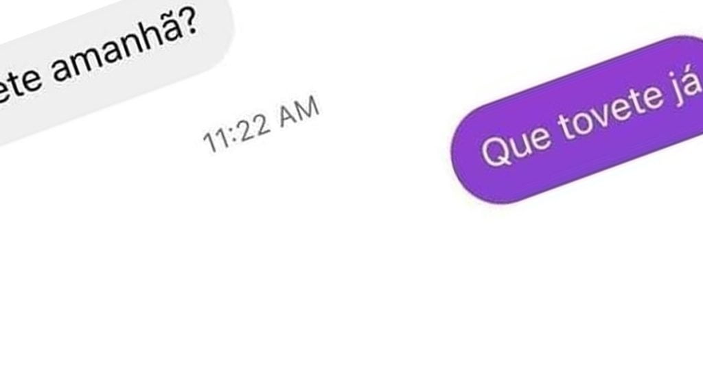 Você gosta de tovete? Você gosta de tovete?
