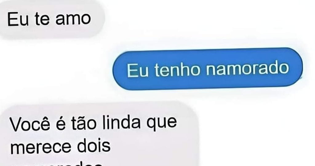 Você merece dois namorados Você merece dois namorados