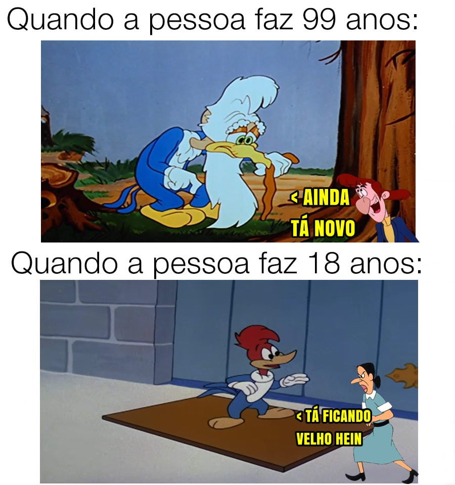 A percepção da idade A percepção da idade