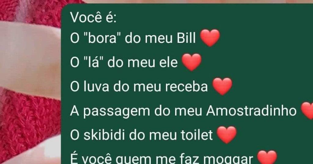 Declaração de amor Declaração de amor