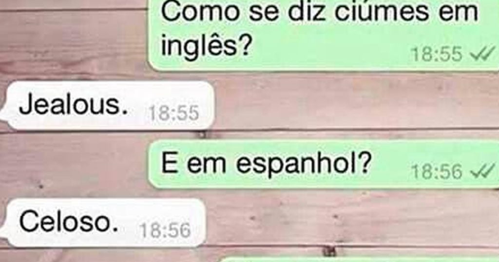 Escrevendo ciúmes em vários idiomas Escrevendo ciúmes em vários idiomas