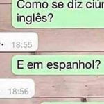 Escrevendo ciúmes em vários idiomas