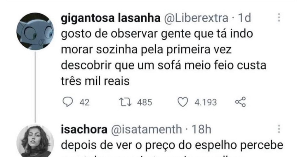 Morar sozinho pela primeira vez