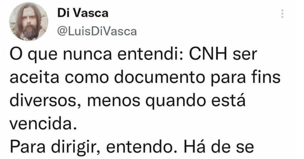 O que não faz sentido na CNH O que não faz sentido na CNH