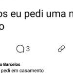 Pedi uma mina em namoro