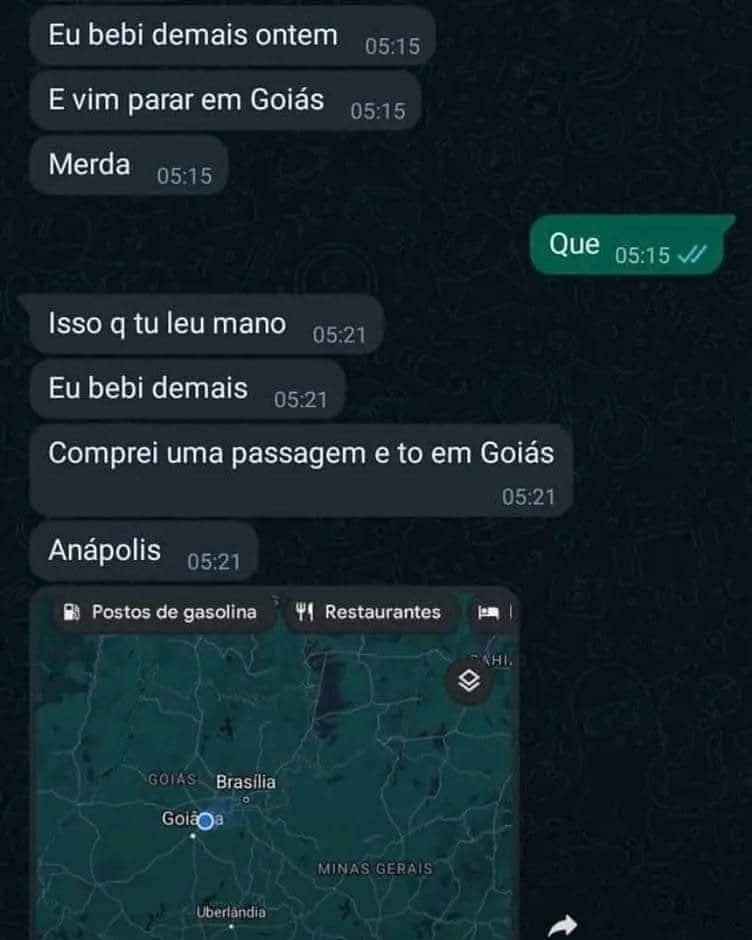 Quando você bebe demais