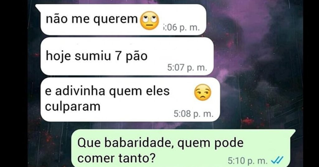 Tem dias que a gente se sente injustiçado