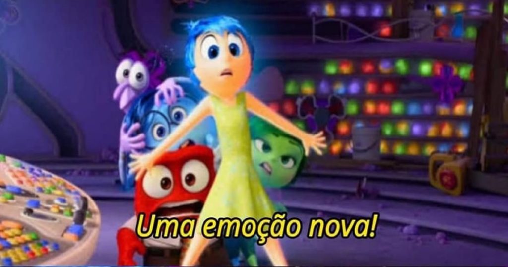 Uma das emoções mais fortes Uma das emoções mais fortes