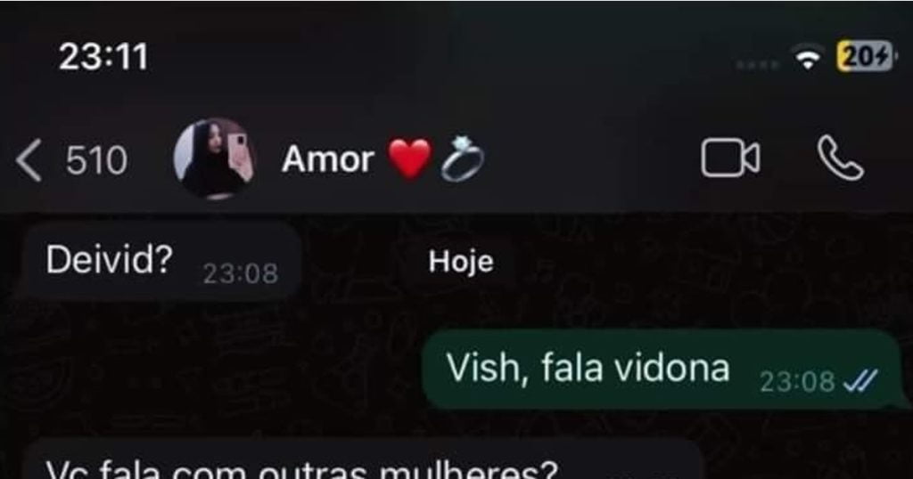 Você fala com outras mulheres?