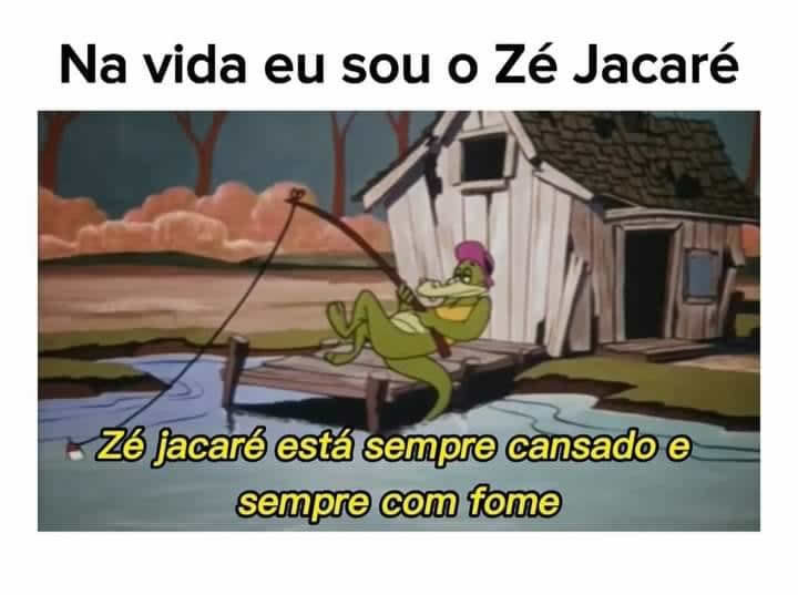Zé Jacaré, o ícone máximo da filosofia de vida