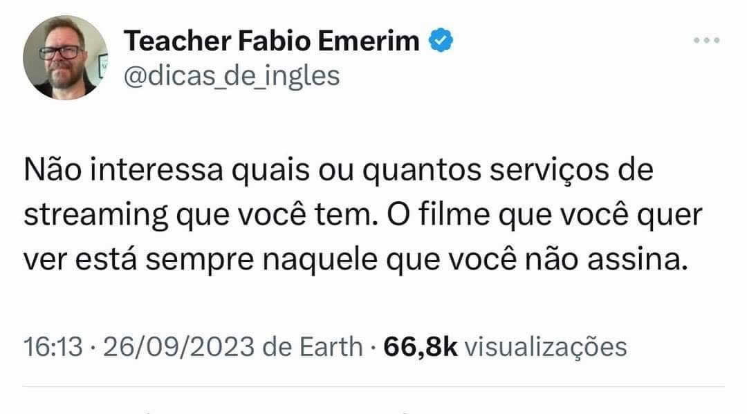 Clássico da era do streaming Clássico da era do streaming