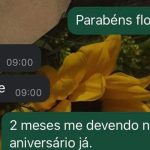 Parabéns, flor