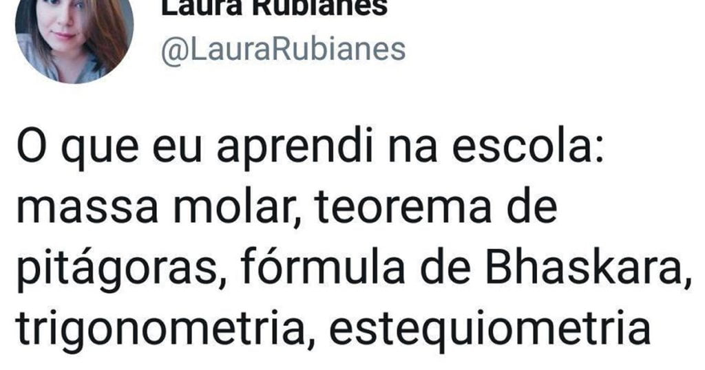 A escola foi um lugar onde muitos aprenderam