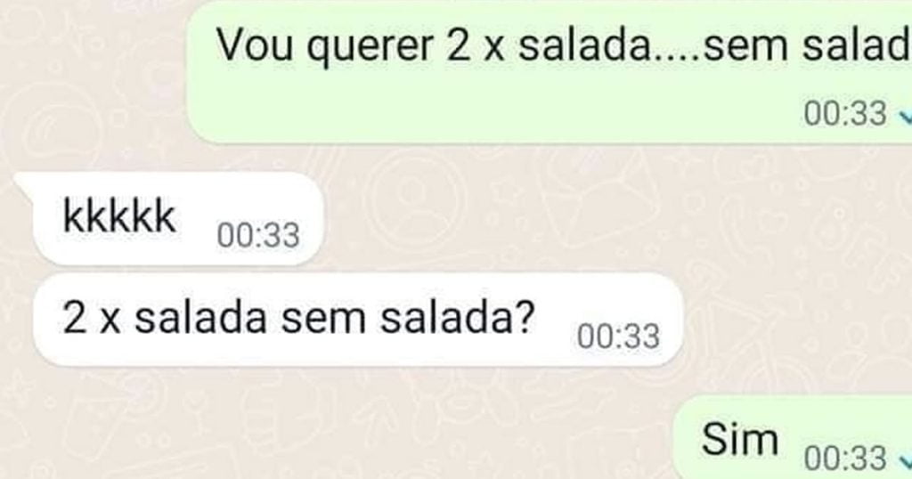 Ah, o Brasil e seus pedidos inusitados!