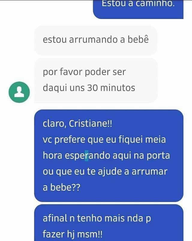 Enquanto isso no UBER