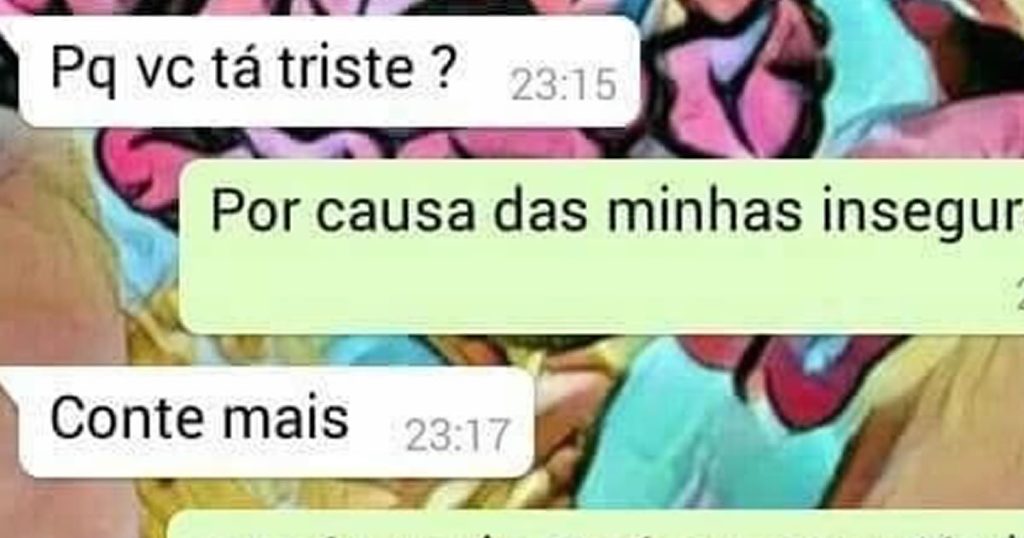 Essa conversa é um verdadeiro retrato da vida moderna! Essa conversa é um verdadeiro retrato da vida moderna!