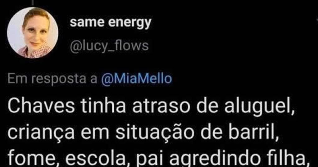 Essa reflexão sobre Chaves