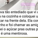 Formiga ou mentirosa? O grande debate do açúcar!