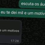 Os áudios no WhatsApp