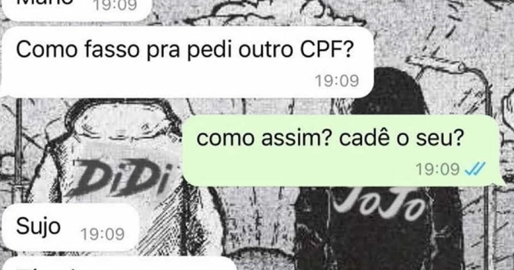 Pedindo um novo CPF Pedindo um novo CPF