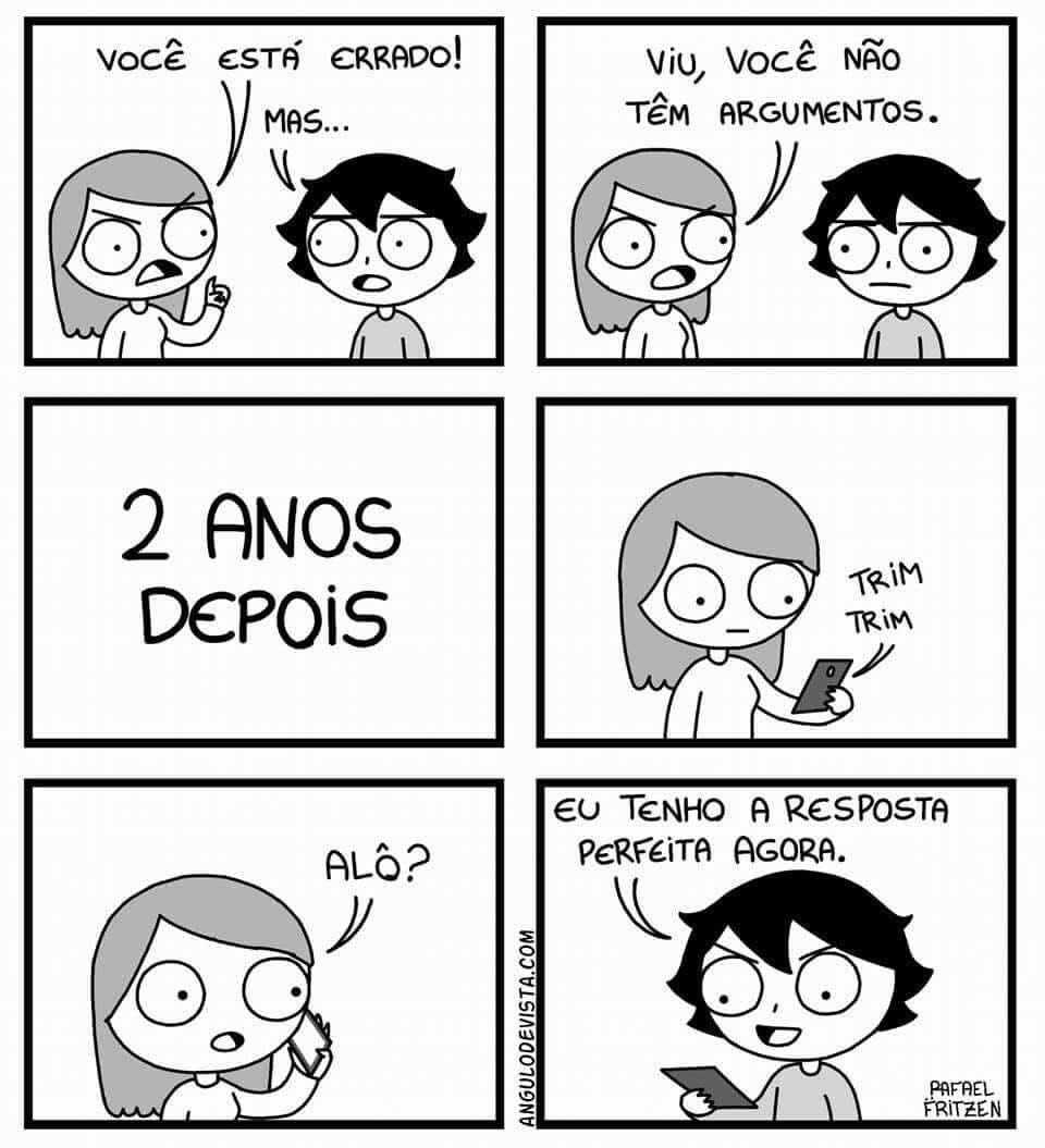 A espera da resposta certa A espera da resposta certa