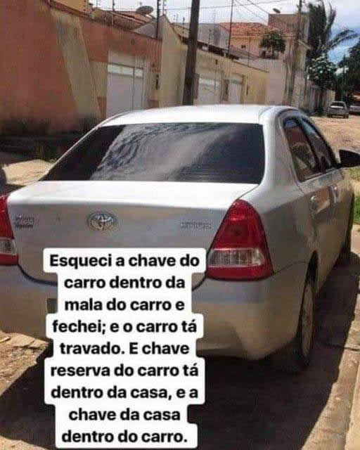A saga da chave perdida: Quando trancar é o novo libertar! A saga da chave perdida: Quando trancar é o novo libertar!