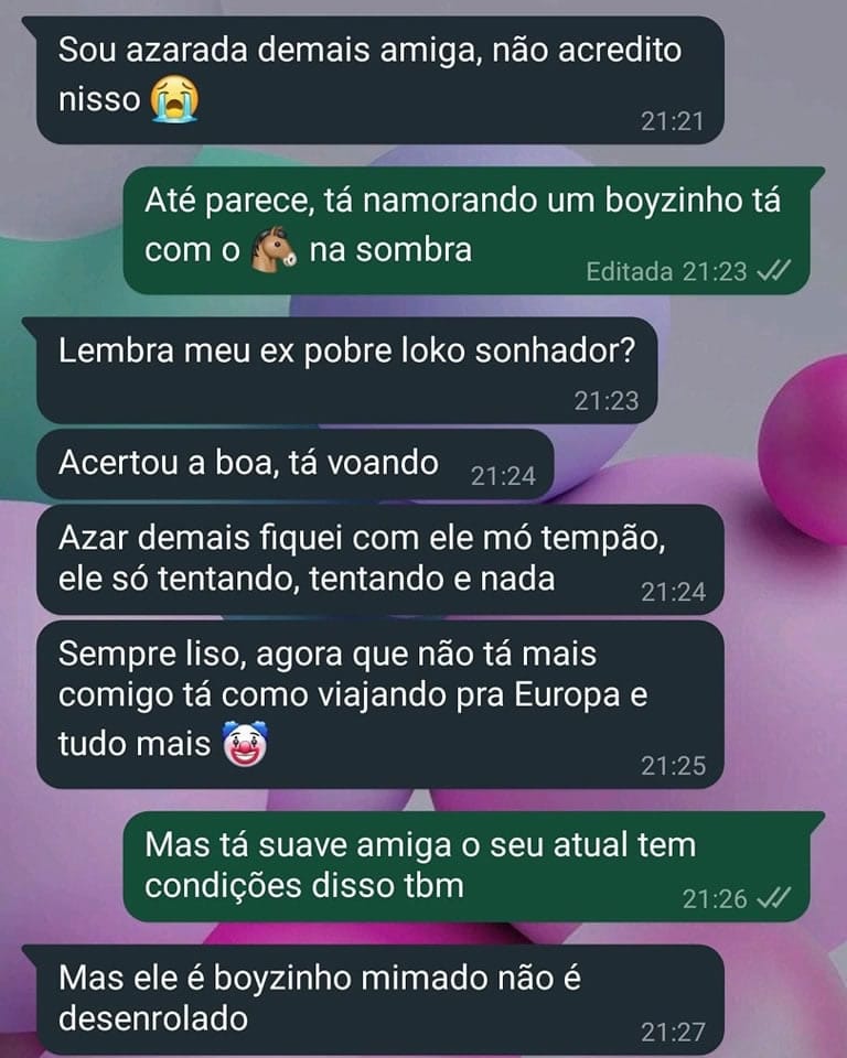A vida amorosa às vezes parece uma grande novela A vida amorosa às vezes parece uma grande novela